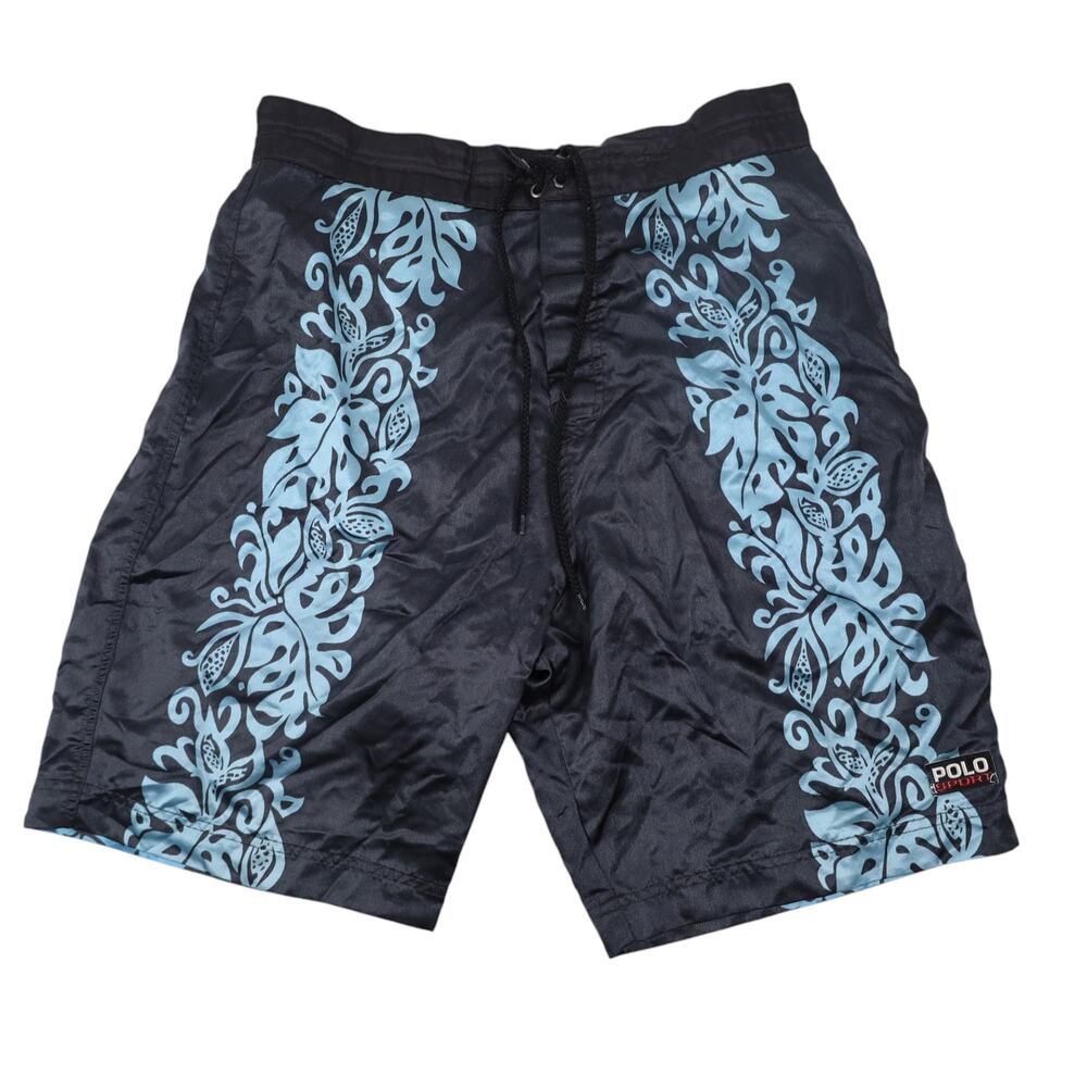 Vintage Polo Sport Ralph Lauren Tropical Board Shorts